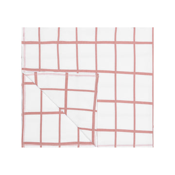 Heven Child Pnk Grid Blanket