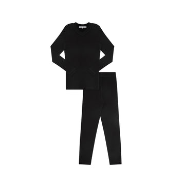 Little Parni Classic Pajamas Black