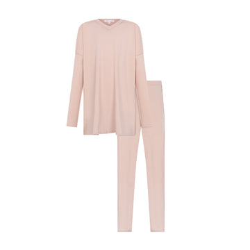 Little Parni Classic Teen Pajama Set Pink