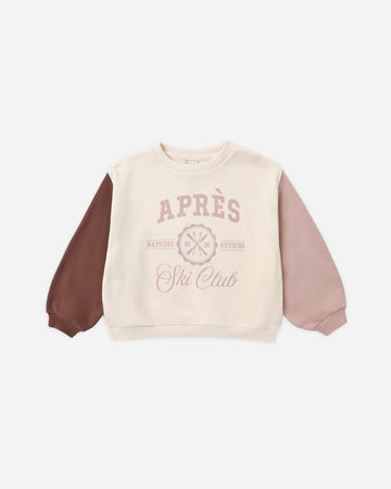 Rylee & Cru Legend Sweatshirt Apres Ski Club - Natural
