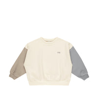 Rylee + Cru Relaxed Sweatshirt Color Block