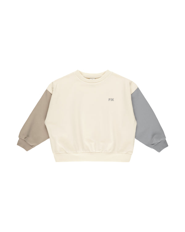 Rylee + Cru Relaxed Sweatshirt Color Block