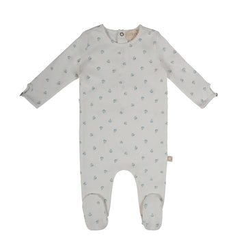Citrine White/Blue Print Peach Print Stretchy