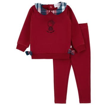 Miss Mini Plaid Pals Weekday Toddler Girl Set