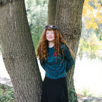 Prarie Navy Blue Callie Sweater