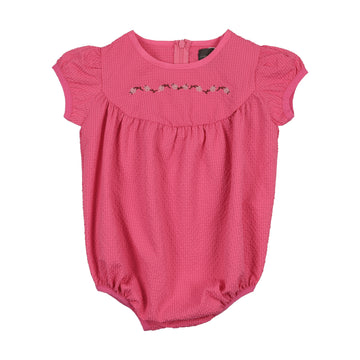 Sweet Threads Hot Pink Puce Romper