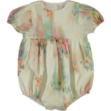Bebe Organic Nostalgic florals Paris Romper