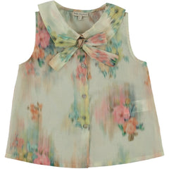 Bebe Organic Nostalgic florals Paris Top