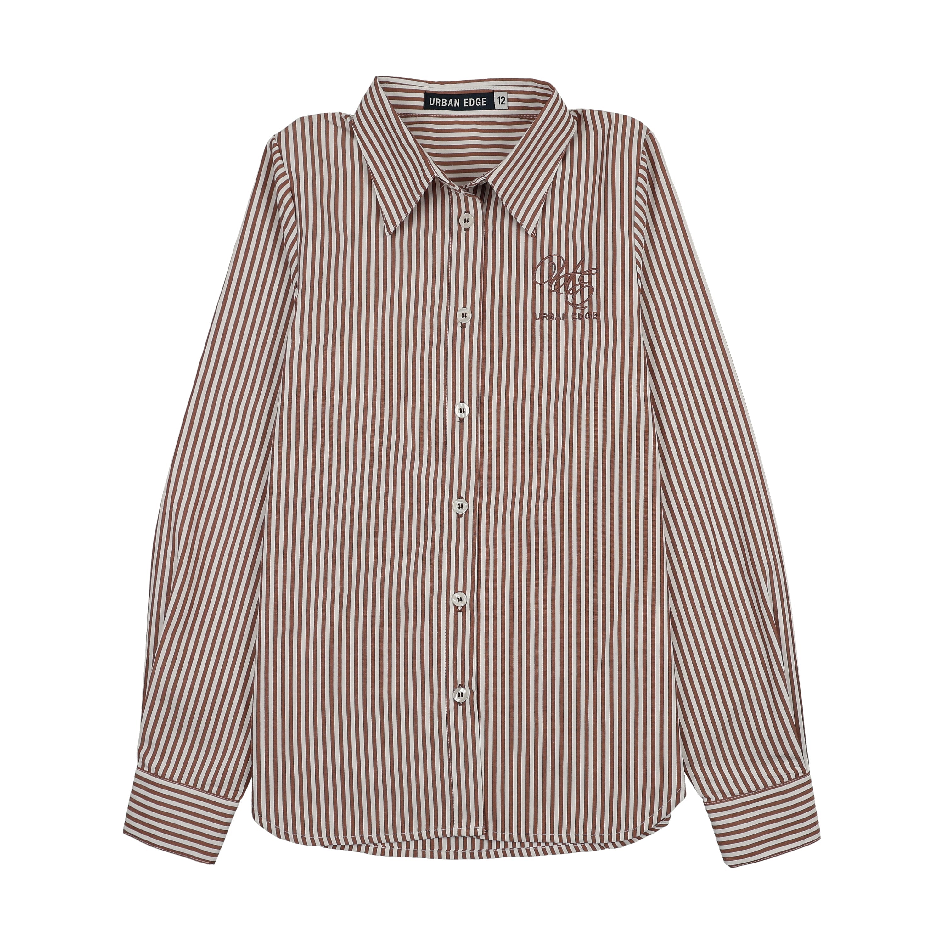 レディース 【新品未開封】epa エパ stripe shirt brown
