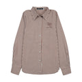 Urban Edge Pinstriped Shirt Brown