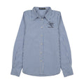 Urban Edge Pinstriped Shirt Blue