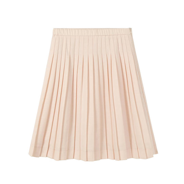 Nounelle Pleated Peach Skirt