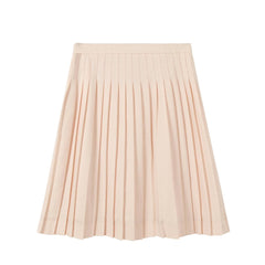 Nounelle Pleated Peach Skirt