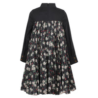 Jessie & James Cherry Blossom Pleats Please Dress Jersey Top