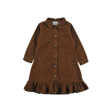 Loud Apparel Speed Dress - Choco Polkadot (GDD01)