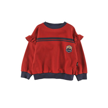 Loud Apparel Holiday Sweater Girl - Red Washed (GJ01)