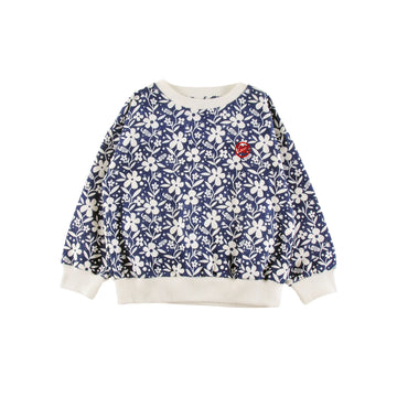 Loud Apparel Chalet Sweater - Flower AOP (UJ01)