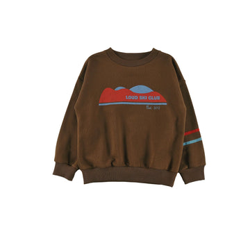 Loud Apparel Map Sweater - Fondue Fudge (UJ03)