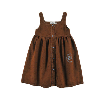 Loud Apparel Fast Dress - Choco Polkadot (GDD02)