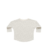 Quincy Mae Long Sleeve Tee Scatter