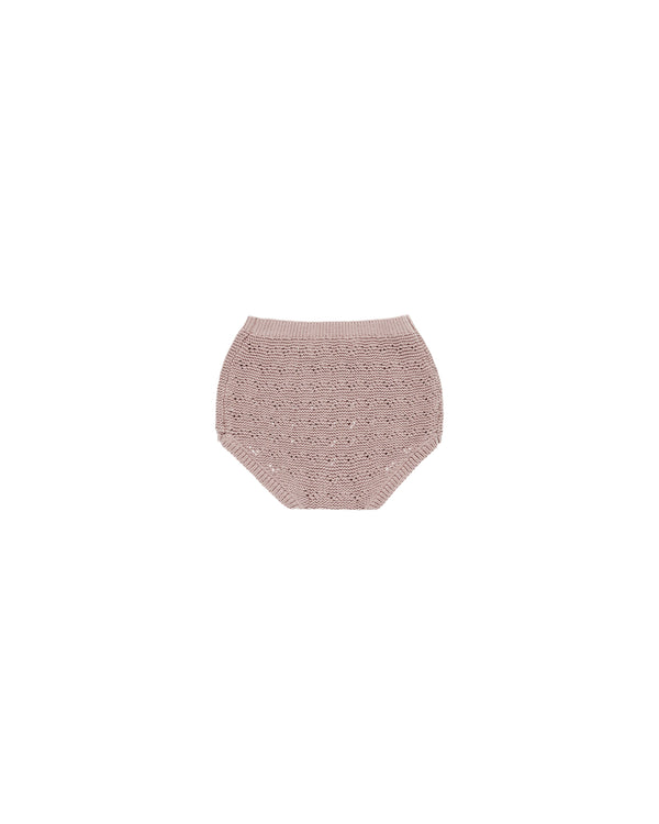 Quincy Mae Knit Bloomer Mauve