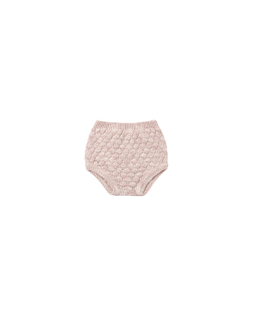 Quincy Mae Knit Bloomer Dusty Rose Speckle - Dusty-Rose