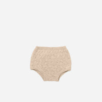 Quincy Mae Knit Bloomer || Shell