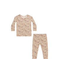 Quincy Mae Bamboo Pajama Set Posy