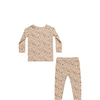 Quincy Mae Bamboo Pajama Set Posy