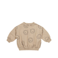 Quincy Mae Relaxed Fleece Sweatshirt Lions