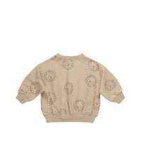 Quincy Mae Relaxed Fleece Sweatshirt Lions