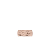 Quincy Mae Blush Knotted Headband