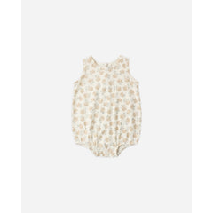 Rylee & Cru Bubble Onesie Yellow Ditsy