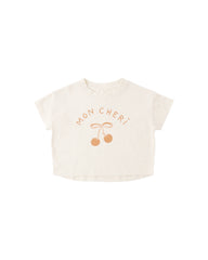 Rylee + Cru Boxy Tee - Mon Cheri