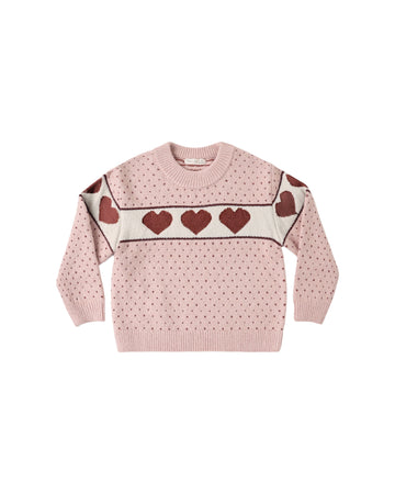 Rylee + Cru Reagan Sweater Hearts