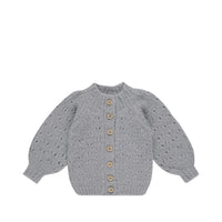 Rylee + Cru Tulip Cardigan Dusty Blue