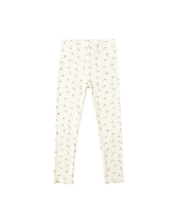 Rylee + Cru Natural Ditsy Legging