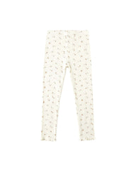 Rylee + Cru Natural Ditsy Legging
