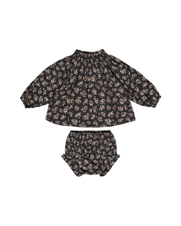 Rylee + Cru Quincy Set Dark Floral