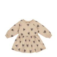 Rylee + Cru Raglan Dress Hearts