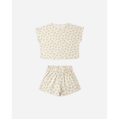 Rylee & Cru Raegan Set Yellow Ditsy