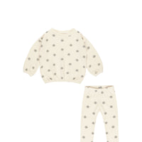 Rylee + Cru Spongey Knit Set Blossom