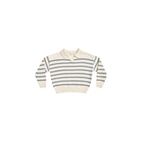 Rylee & Cru Stripe Collared Sweater