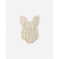 Rylee & Cru Roxy Romper Yellow Floral