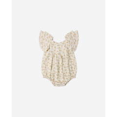 Rylee & Cru Roxy Romper Yellow Floral