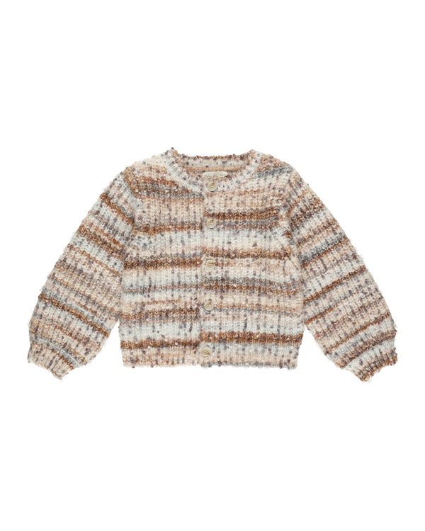 Rylee + Cru Cheyenne Cardigan Pink Multi Stripe