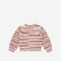 Rylee + Cru Cheyenne Cardigan Pink Multi Stripe