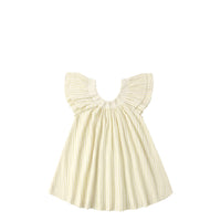 Rylee + Cru Lucia Dress - Citron Stripe
