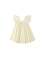 Rylee + Cru Lucia Dress - Citron Stripe