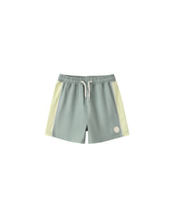 Rylee + Cru Paneled Boardshort - Sea Green